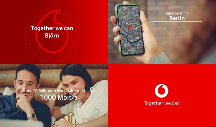 Vodafone - vollautomatisierte KI Hyper-Personalisierung „Together we can“